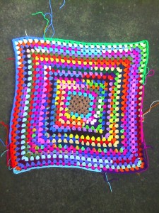 Great Granny Square, front view