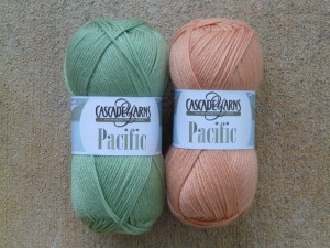 Cascade Pacific yarn purchased from Yarn Tree Studio