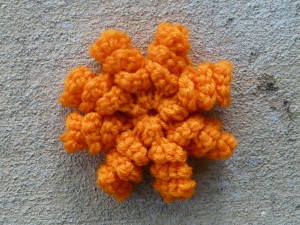 A hyperbolic flower