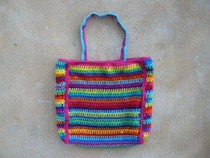 Vintage vertical stripe with a horizontal orientation