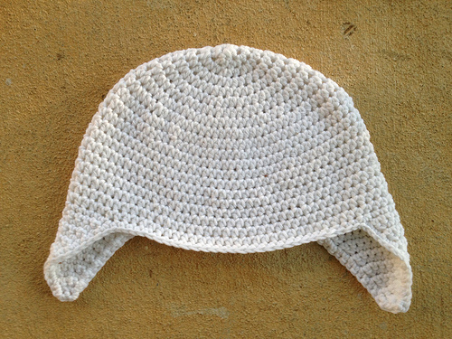A Hello Kitty inspired chemo cap