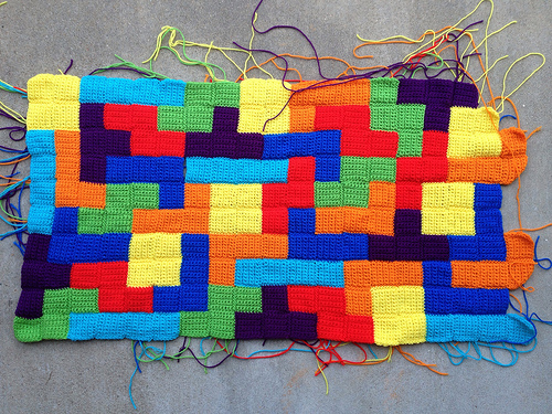 The second panel of the Tetrisghan as of sunset